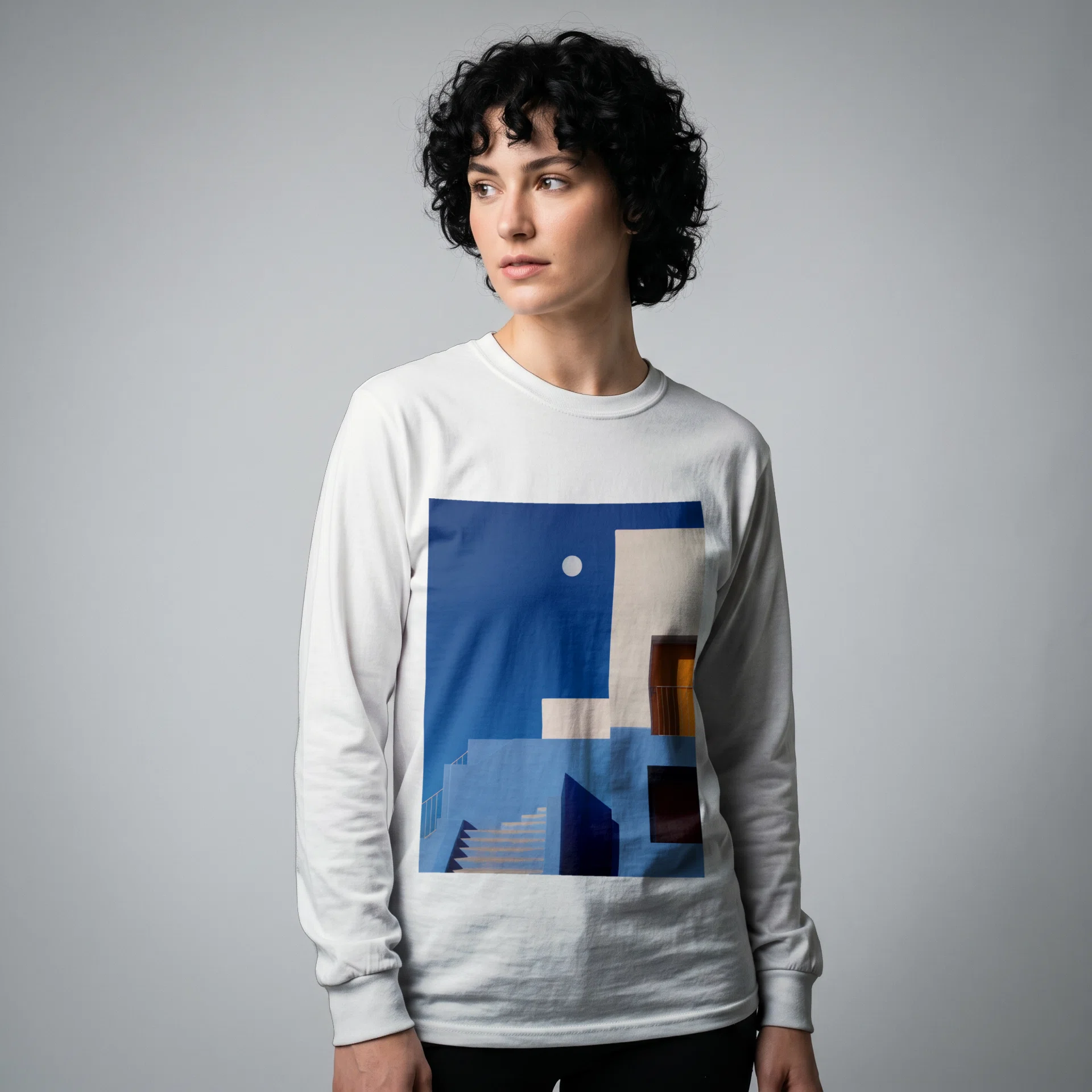 Unisex Long Sleeve T-Shirt - Gildan 5400 Görsel 2