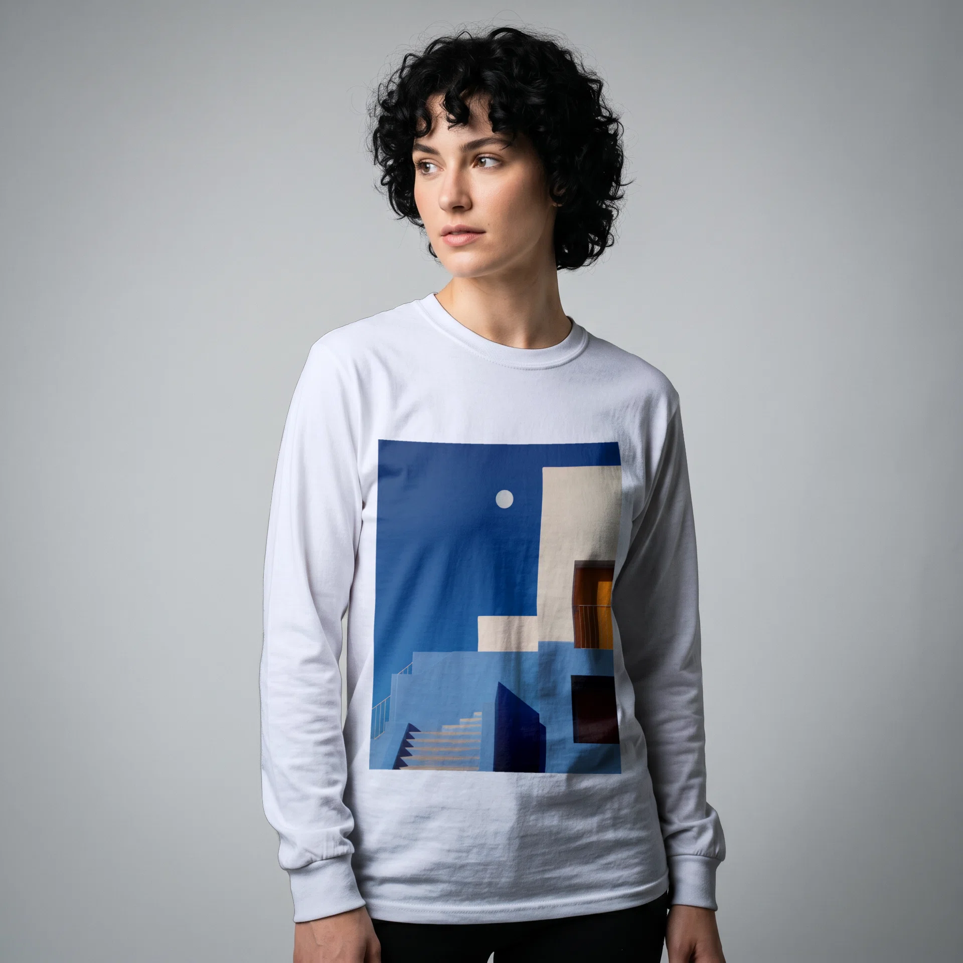 Unisex Long Sleeve T-Shirt - Gildan 5400 Görsel 2