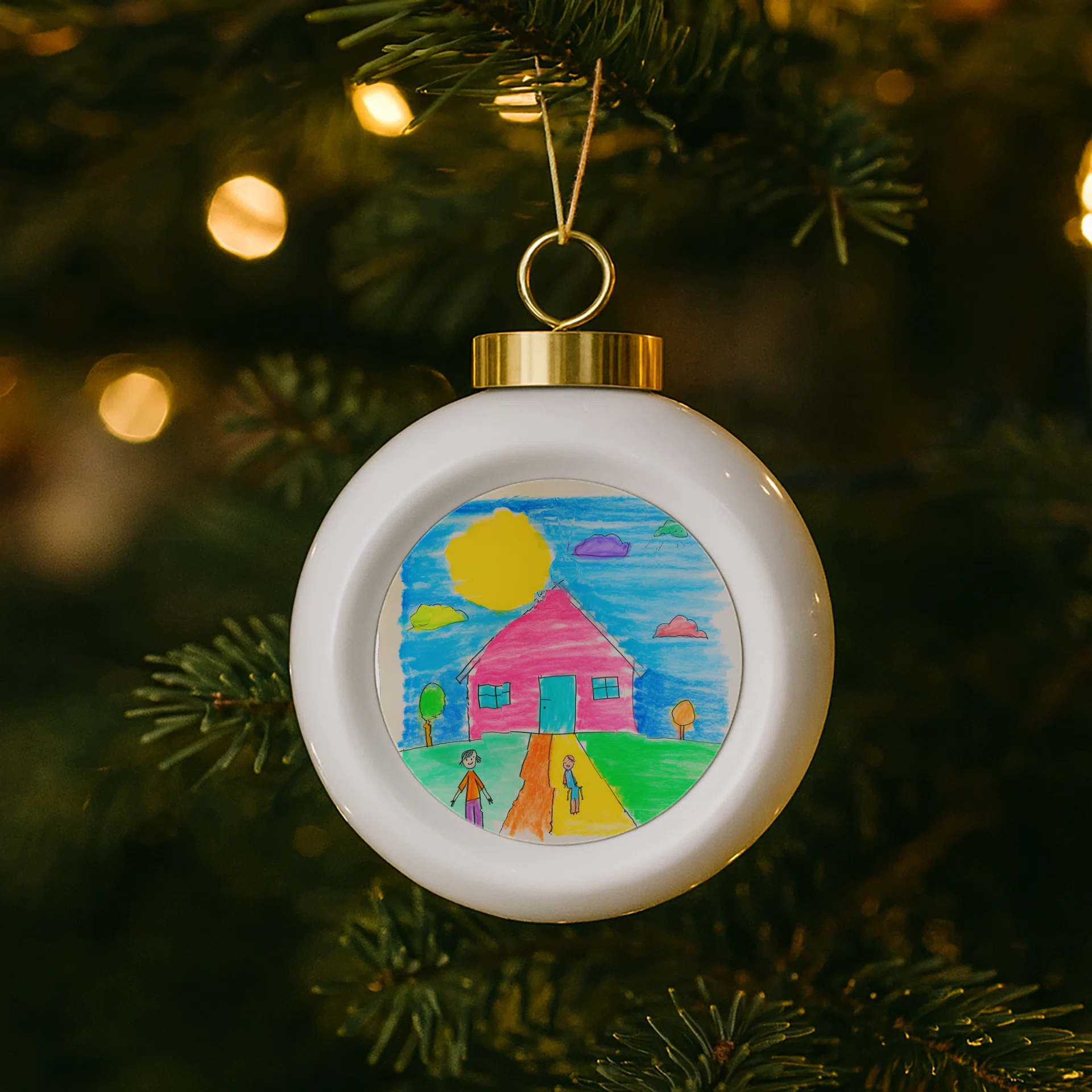 Christmas Ball Ornament Görsel 2