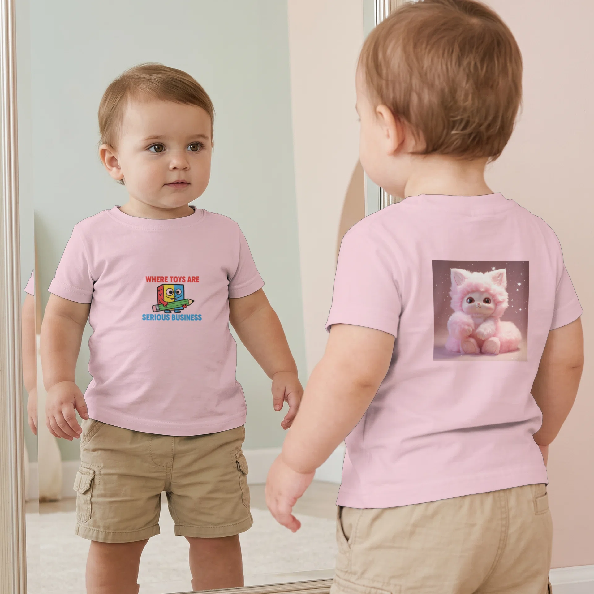 Infant Fine Jersey Tee - Rabbit Skins 3322 Görsel 2