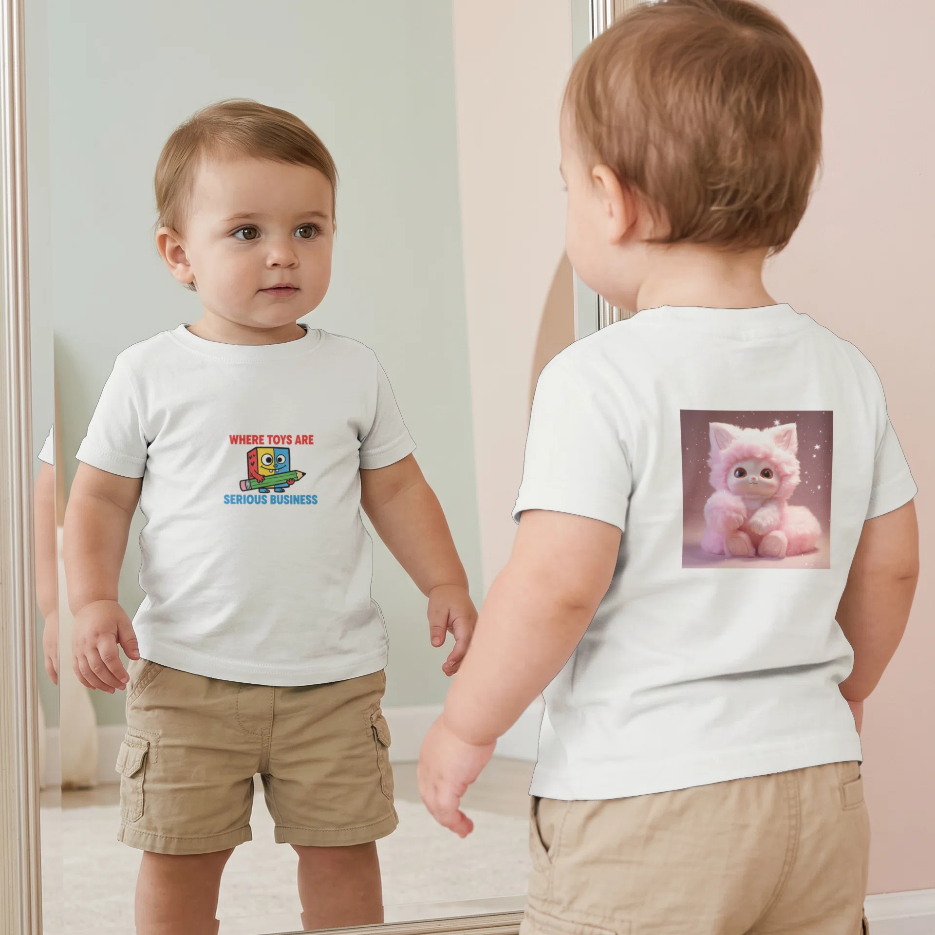 Infant Fine Jersey Tee - Rabbit Skins 3322 Görsel 2