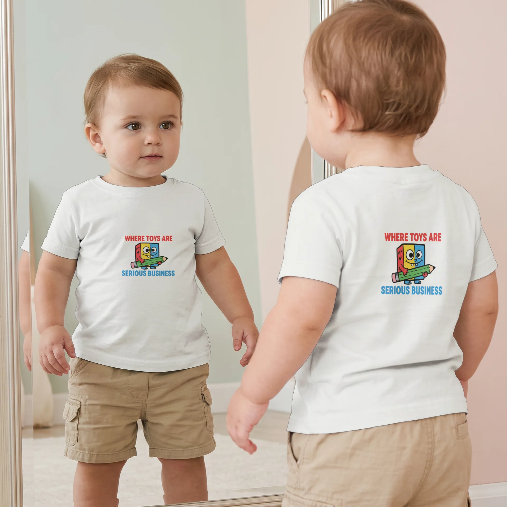 Infant Fine Jersey Tee - Rabbit Skins 3322 Görsel 2