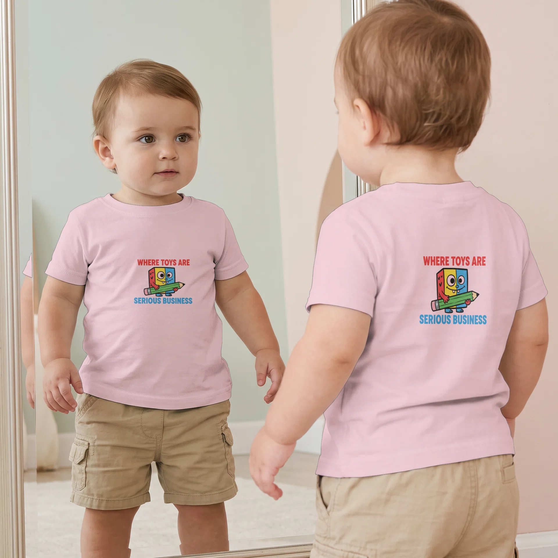 Infant Fine Jersey Tee - Rabbit Skins 3322 Görsel 2