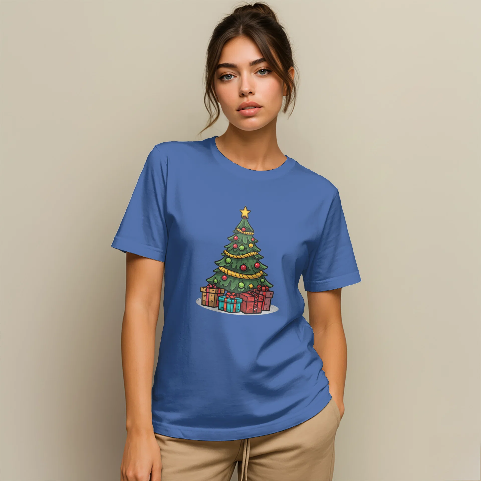 Women's Cotton Tee - Bella Canvas 6400 Görsel 2