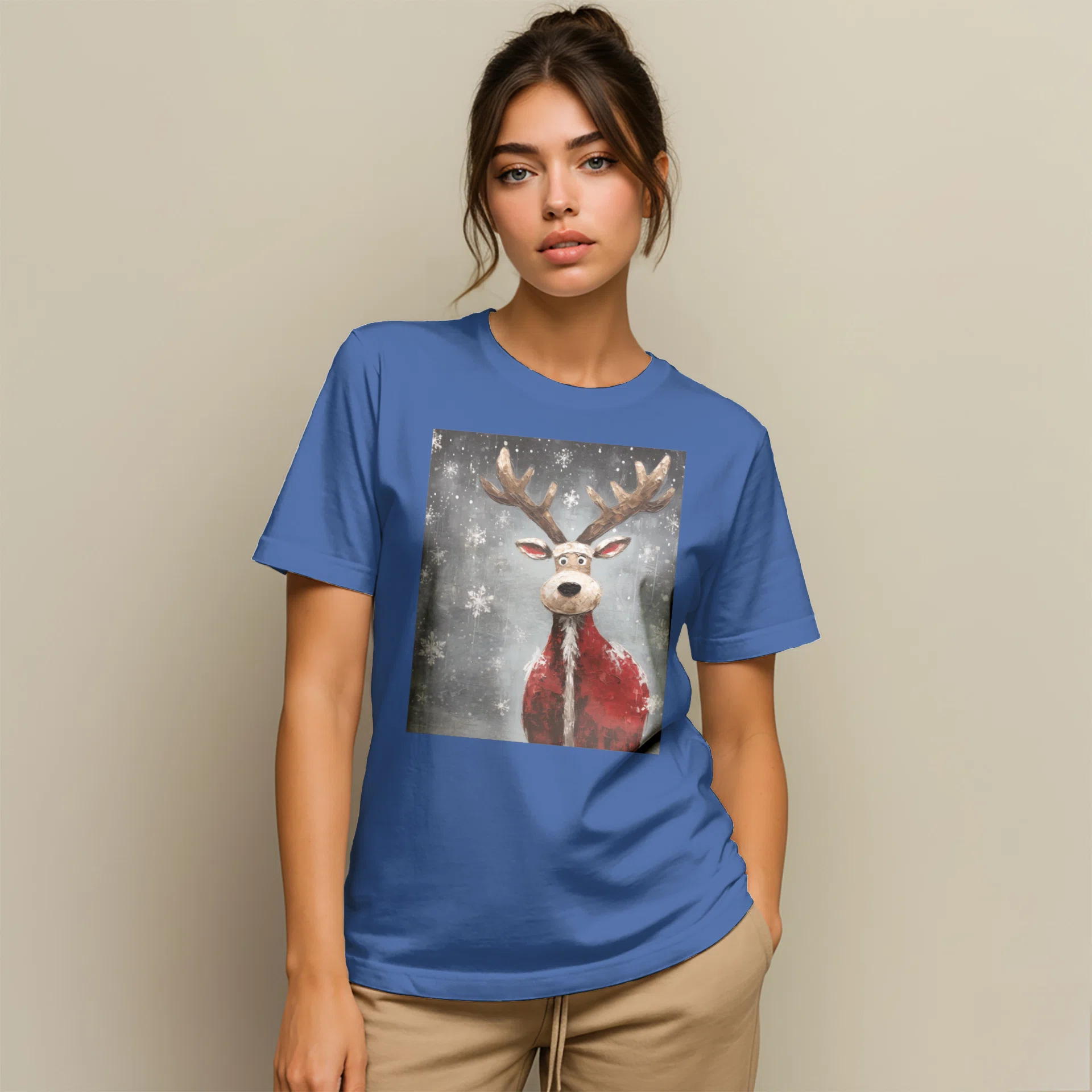Women's Cotton Tee - Bella Canvas 6400 Görsel 2