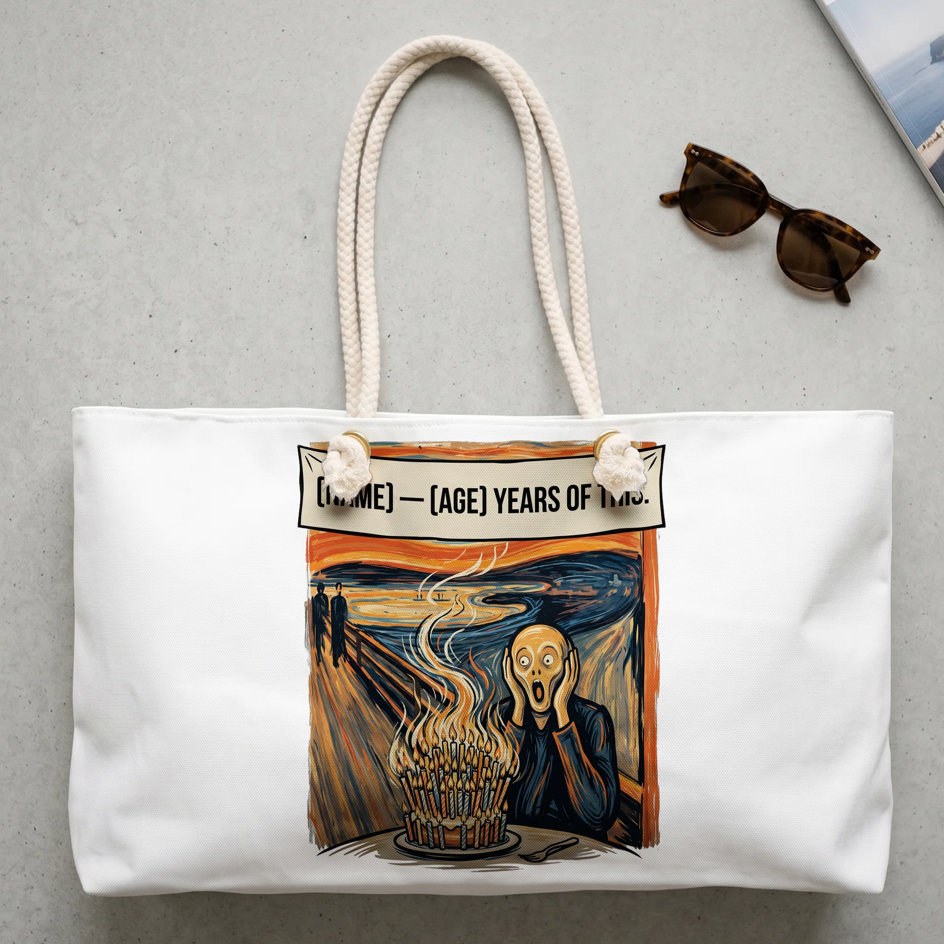 Custom Weekender Bag Görsel 2