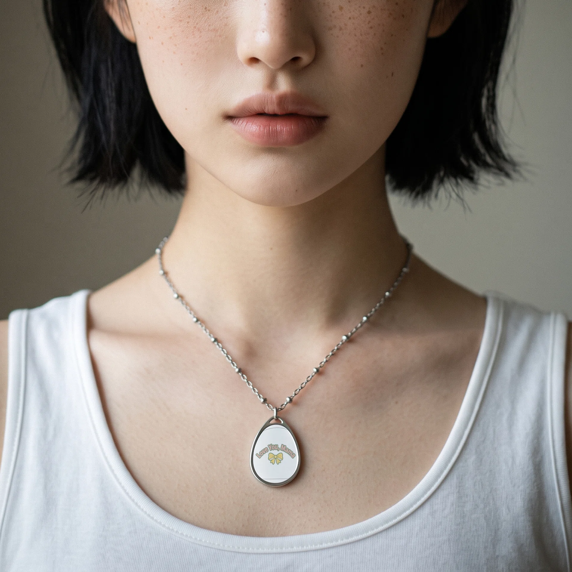 Oval Necklace Görsel 2