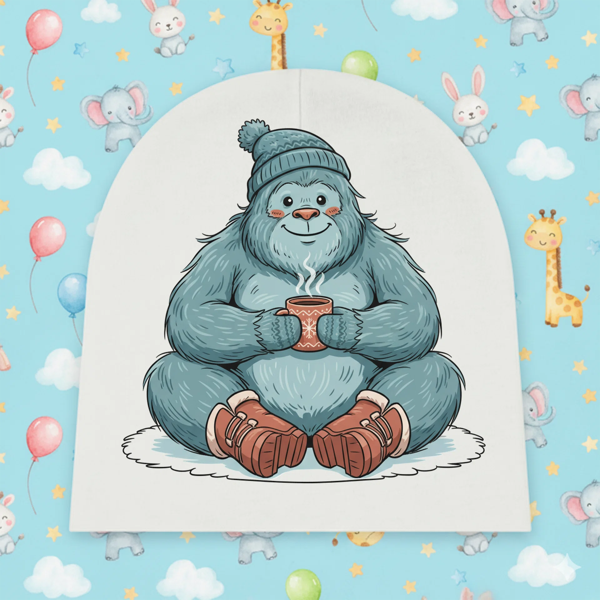Baby Beanie (AOP) Görsel 2