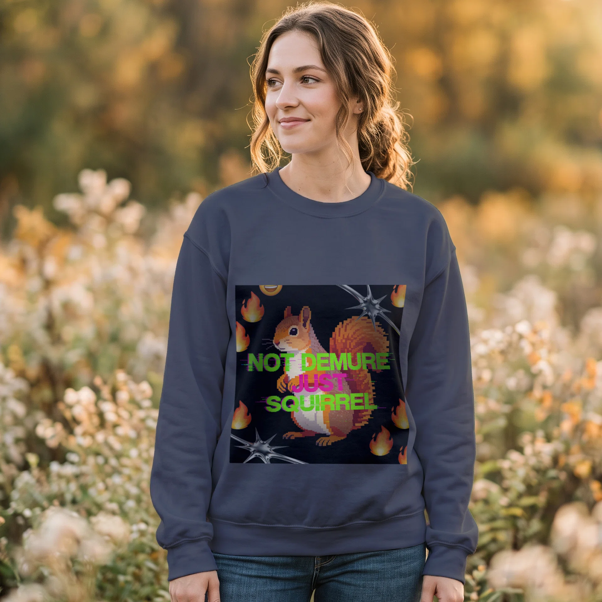 Unisex Heavy Blend™ Crewneck Sweatshirt - Gildan 18000 Görsel 2