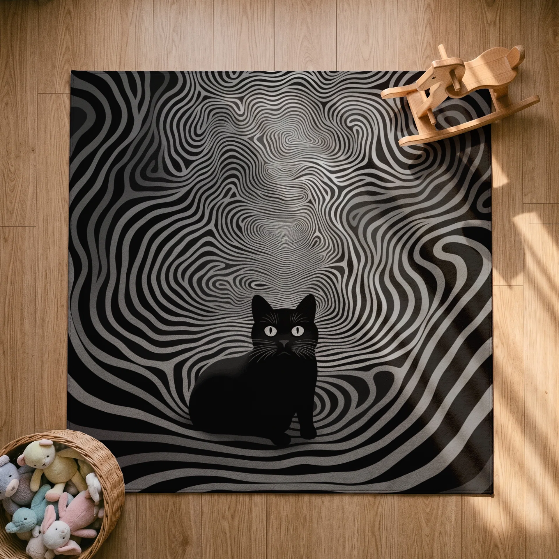 Square Area Rug Görsel 2