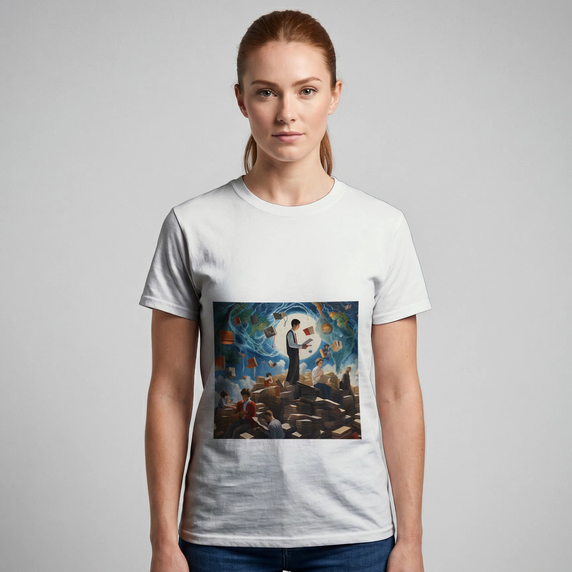 Unisex Heavy Cotton Tee - Gildan 5000 Görsel 2