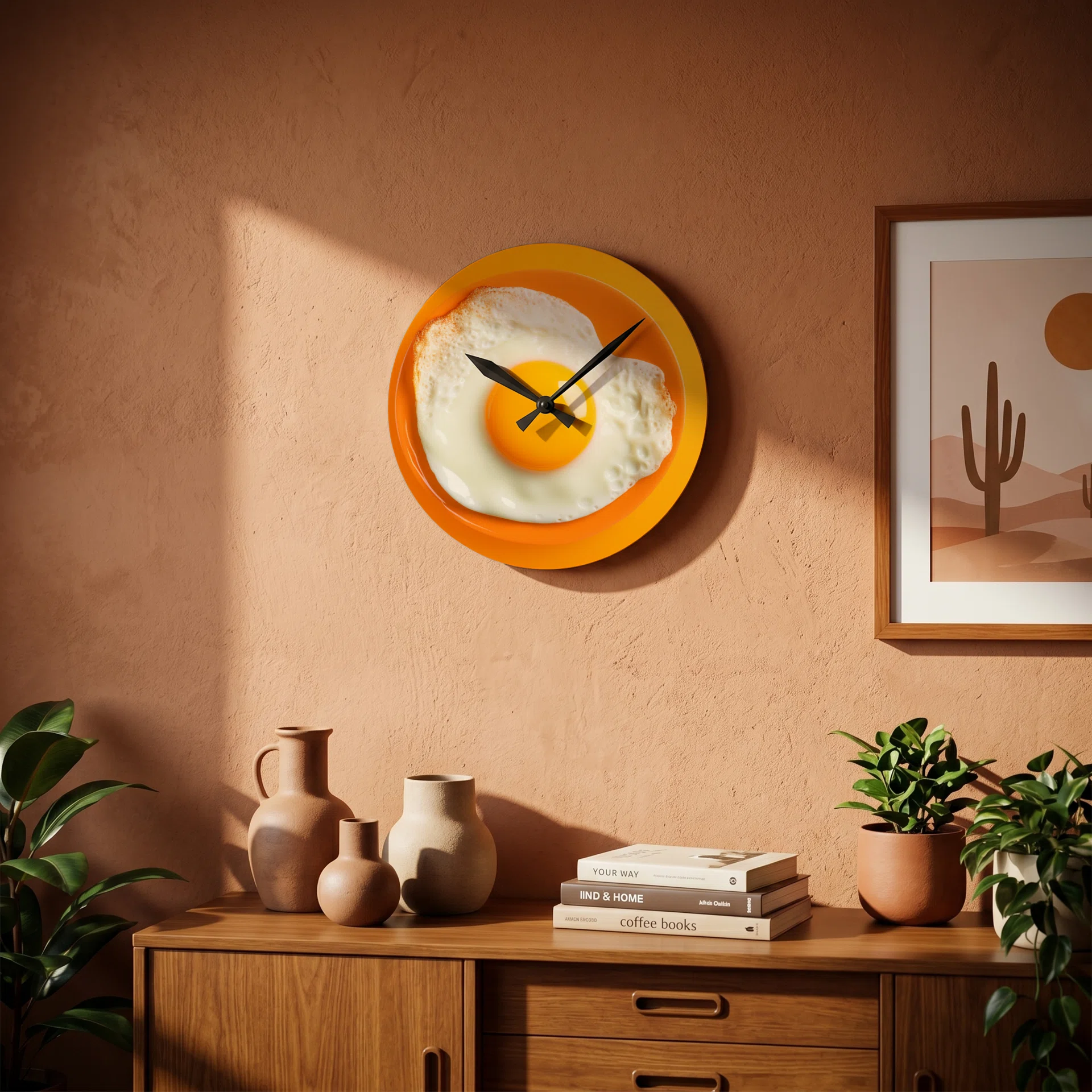 Acrylic Wall Clock Görsel 2